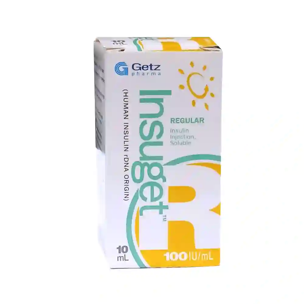 Insuget Regular 100 IU (10ml)